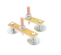2PCS Escuadra Magnética Soldadura Hierro 2PCS Escuadra Magnética | Hierro , alta para resistencia desgaste, soporta cargas pesadas, para ideal para construcción industrial