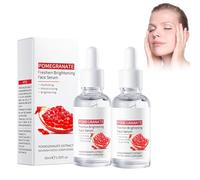 2PCS Esencia Facial de Suero, Esencia de Efecto Instantáneo Facial, Facial Cuidado De La Piel Para Una Hidratación, Esencia que contiene extracto de granada