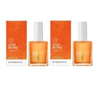 2PCS Esmalte De Uñas Antimordeduras, Esmalte Extra Amargo Para Niños, Aceite Fortalecedor El Cuidado De Superficies, Hidratante Larga Duración, Para Manos Y Dedos De Bebés Y Adultos, 15ml