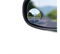 2Pcs Espejo Retrovisor de Punto Ciego para Honda Civic 8 10 Generation, Espejo de Ángulo Muerto Retrovisor Auxiliar Ajustable 360°