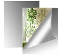 2Pcs Espejos Decorativos de Pared 2mm,Espejo Adhesivo Pared,Espejo Pared,Espejos de Pared,Espejos Pared,Espejo Habitacion,Espejo Grande Pared,Espejos Adhesivos,para Aseos,Salones,20*30*0.2cm