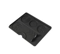 2pcs Espresso Tamping Mat Non-Slip Silicone Cushion Pad for Portafilters Home & Cafe Tamp Station Accessory with Anti-Spill Design(Color 1)