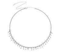 2pcs estrella borla cadena de la cintura para las mujeres-Sexy elástico ajustable joyería del cuerpo para la playa del verano y Festival