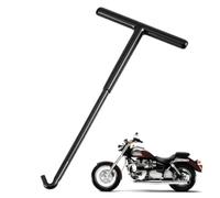 2Pcs Exhaust Spring Hooks Car Motorcycle Steel Spring Puller Brake Spring Tool Metal T Handle Tool for Bicycles Trampolines