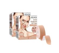 2pcs Facial Myofascial Lift Tape Face Toning Belts Anti Wrinkle Patches Anti Freeze Neck Lifting Stickers for Firming Tightening Skin