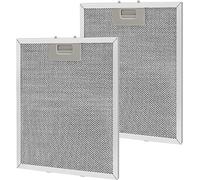 2pcs Filtro de Grasa para Campana de Cocina, 320*260mm Rejilla Campana Extractora