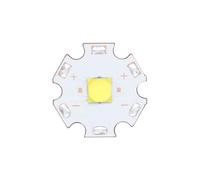 2PCS Flashlight Lamp Beads XHP50 18W 6500K Or 10000K CREE T6 U2 XPE LED Emitter Diode with 20mm PCB for Lamp DIY Blub Cool White(18W 6500K 2PCS)