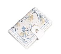 2pcs Floral Card Bag Multiple Cards Slots ID Bank Credit Covers for Women Large Capacity Holders(4)