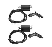 2pcs front & amp; Bobinas de encendido trasero 15x M8 12V Compatible con modelos de motocicletas VS1400 GLP Intruder 1400 1987 2004 para el número de pieza 8K1927225B 1G724-97012
