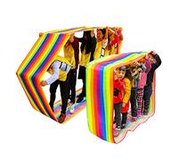 2PCS Fun Games Running Mat, Adult Kids Group Co-op Competition Game for Birthday Party Backyard Games Outdoor Activities (Size : Adult-8M) ()
