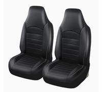2Pcs Fundas Asientos Coche para Ferrari 296 | 12Cilindri | Amalfi | Daytona SP3 | F80 | SF90, Cómodo Transpirable Delantero Asientos Juegos Cubreasientos Coche,A/Black