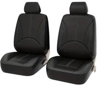 2Pcs Fundas Asientos Coche para Nissan Leaf (ZE2) 2025 2026, Cómodo Transpirable Delantero Asientos Juegos Cubreasientos Coche,A/Black