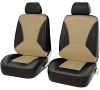 2Pcs Fundas Asientos Coche para Rolls-Royce Spectre 2023-2026, Cómodo Transpirable Delantero Asientos Juegos Cubreasientos Coche,B/Black Beige
