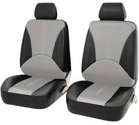 2Pcs Fundas Asientos Coche para Rolls-Royce Spectre 2023-2026, Cómodo Transpirable Delantero Asientos Juegos Cubreasientos Coche,D/Black Grey