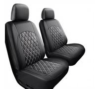 2Pcs Fundas Asientos Coche para Suzuki Vitara 2016-2024 2025 2026, Cómodo Transpirable Antideslizantes Delanteros Protector Cubreasientos Accesorios,A/Black
