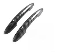 2PCS Fundas Manilla Puerta para mini Cooper S R50-R61 Carbono
