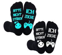2pcs Funny Gaming Socks Gamer Gift With Saying Please Don't Disturb I Gamble Gambling Socks Funny Novelty Gifts For Gamer Men Men Women Ladies Christmas Valentine's Day Birthday