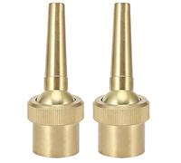 2pcs G3/4in DN20 DIRECCIÓN Multi Dirección Agua de agua Jet Boquilla de boquilla para jardín Pond Landscape Cobre