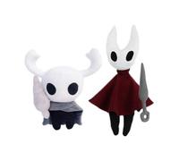 2PCS Game The Knight Plush PillowsGame Related Toys Including Hornet and Knight Stuffed Plush Toy Doll Sofa Decor Adornment