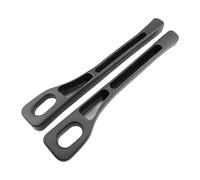 2pcs Gap Filler Asiento Coche Universal Elástico PU Cuero PU Gap Filler Pad Asiento Auto Gap Filler Lateral Asiento Coche Gap Filler Ranura Gap Filler Asiento Coche Accesorio (negro)