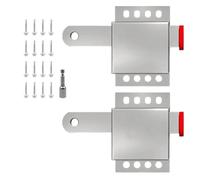 2pcs Garage Door Lock With Self Tapping Screws Inside Deadlock For Most Heavy Duty Para Puertas