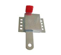 2pcs Garage Door Slide Lock Compatible with For Sectional Overhead Roll-Up Tracks Including Fasteners and Tool Para Puertas