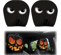 2PCS Ghost Face Headrest Covers, 2026 New Ghost Face Headrest Covers，A16