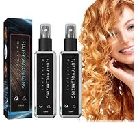 2PCS Glee-Ice Hair Thickening Spray, Natural Plant Protein Hair Thickening Spray, Fluffy Volumizing Hair Spray with Non Greasy & Non Sticky
