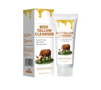 2PCS Grass-Fed Pure Tallow Manuka Honey Cleanser, Tallow Honey Cleansing Milk- Gentle Hydrating face wash for sensitive skin