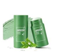 2PCS Green Stick Mask, Mascarilla en Barra de Té Verde, Green Tea Deep Cleanser Mask, Máscara de Té Verde con Extracto de Té Verde, Cuidado Facial Diario, Fácil Aplicación para Hombres y Mujeres