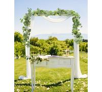 2pcs Guirnaldas Artificiales de Eucalipto, Guirnalda Verde Colgante de 1.8 m, Planta Colgante de Eucalipto, Plantas Artificiales Decorativas, Guirnalda de Flores Artificiales, para Decoración Boda
