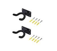 2pcs Guitar Wall Mount Hook Holder Ukulele Hanger Stand Bracket Display for Guitar Skateboarding Easy To Install - Ri