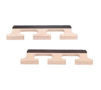2pcs HA02 ACCESORIOS DE MADERA PUENTE Banjo Banjo DE Rosewood para Jugadores Banjo Instalación Simple