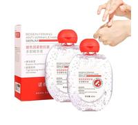 2Pcs Hand Moisturizing Essence, 60ml Hand Moisturizing Serum for Dry, Small and Portable Travel Size, Deep Hydration Hands Care, Lightweight Texture
