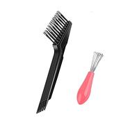 2pcs Herramientas de Limpieza de Cepillo de Pelo para eliminar el pelo de cepillos y peines,Cepillo de Limpieza Peine Mini Removedor de Cepillo de Pelo con alambre de metal Uso en Casa y Salón