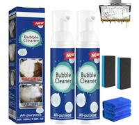 2Pcs Highly Effective Oil Breakdown Foaming Spray,All-Purpose Rinse-free Cleaner Spray,Kitchen Deep Cleaning Sprays,Foaming Heavy Oil Stain Cleaner