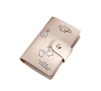 2pcs ID Cards Holders Anti Thief Cartton Cat Bank Credit Bus Cover Business Shield Card Holder Coin Pouch Wallets Bag Organizer(Duck)