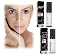 2pcs Instant Face Lift Cream,Face Tightener,Neck Eye Tightening Lifting Serum,Skin Firming,Anti Aging in 2 Minutes Smooth Appearance of Wrinkles Loose Sagging Puffiness Fine,Appearance of Loos