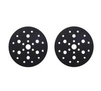 2Pcs Interface Pads 6 Inch 25Hole Hook and Loop Soft Density Foam Sponge Cushion Buffer Backing Pad for Orbital Sander Polishing