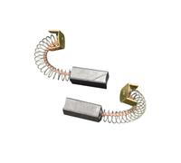 2Pcs J201 Copper Graphite Brushes with Spring - 9x12x25mm for DC Motors in Power Tools