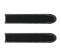 2pcs Junta Anular Impermeable Cubierta de Batería Inferior de Protección de Placa Inferior Compatible con Xiaomi Pro/Pro2 Accesorios Scooter Eléctrico, Negro