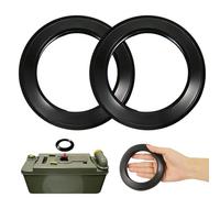 2PCS Junta de Repuesto para Thetford C200 y C2, C3, C4, C250, C260, C400, C500 Junta WC para Thetford de Goma para Inodoro Sellos Deslizantes Impermeables para Camping, Caravanas y Autocaravanas