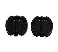 2Pcs Kids Bicycle Pedals Pedales para Triciclo Infantil Flat Pedal Set Pedales para Triciclo Infantil for Kids Bike, Replacement Plastic Tricycle Foot Pedals (Black) Pedales