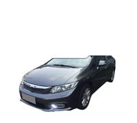 2Pcs LED DRL Car Daylight Daytime Running Lights With Turn Signal Fog Lamp Covers Compatible With Civic 2011 2012 2013(White and yellow)