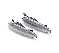 2pcs LED Indicadores laterales marcadores intermitentes laterales luces señal de giro ámbar compatibles con Fiat Marea Croma II Palio Albea Strada Euro Spec Bravo y Brava HGT