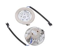 2Pcs LED Light Bulbs For Range Hood Kitchen Appliance Bright Clear Illumination Easy Modern Round Design Smoke