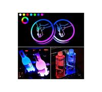 2PCS LED Luces Portavasos para Coche,Posavasos de 7 Colores con Carga USB,Posavasos LED para Coche,Luminiscente Taza Almohadilla Interior Atmósfera Lámpara Decoración Luz