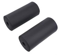 2PCS Leg Extension Foam Pads 20-22mm Tube Black(220MM) | para High density foam, resists deformation, supports 20-22mm tubes, black color, leg extension use