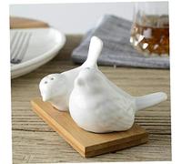 2pcs Love Doves Birds Salt and Pepper Shakers Set Pots Spice Cruet Caster Seasoning Container