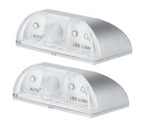 2PCS luz de Agujero de Llave, lámpara de Puerta led para Agujero de Llave Sensor de Movimiento de luz de Agujero de Llave para Puerta y Pasillo Requiere batería, no Incluido